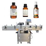 1.5KW Power Automatic Vertical Labeling Machine Round Plastic Bottle Labeling With CE