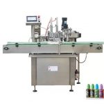 2 Heads Liquid Bottle Filling Machine , Touch Screen Eye Drop Filling Machine