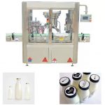 4 Heads Bottling Capping Machine , Syrup Liquid Filling And Capping Machine