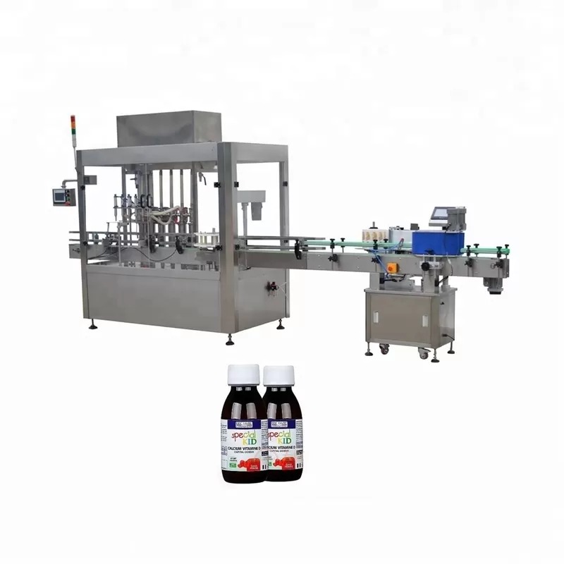 Automatic Screw Filling Capping Machine
