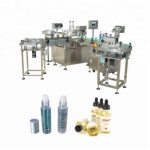 Ball Shaped Vial Liquid Filling Machine With 2 Nozzles Filler 15-40 bottles/min