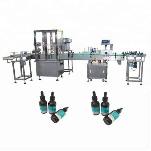 Min Essential Oil Filling Machine For 30ml Glass Bottle