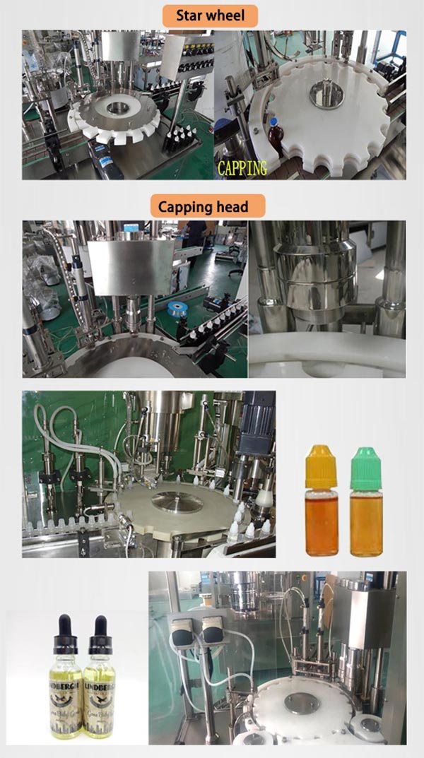 High Speed Automatic Monoblock Rotary Eye Drop Liquid Filling Machine