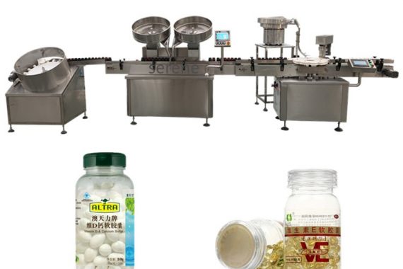NP-SL60 double heads counting pills machine bottled capsule filler