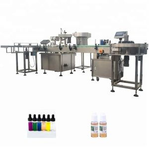 PLC Control Automatic Bottle Filling Machine For Essential Oil Cigarette