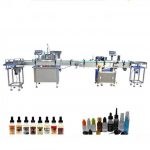 PLC Control Electronic Liquid Filling Machine For Glass Dropper 5ml 10ml 15ml Bottles