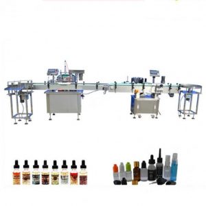 PLC Control Electronic Liquid Filling Machine For Glass Dropper