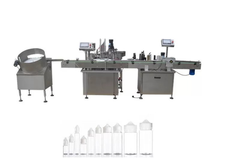 PLC Control Electronic Liquid Filling Machine