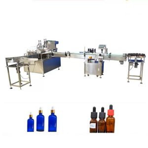 PLC Control Essential Oil Bottle Filling Machine