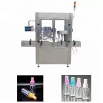 PLC Control System Perfume Filling Machine With Stainless Steel Piston Pump