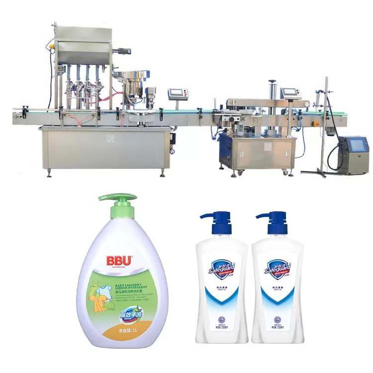 Pharmaceuticals Industries Jam Bottle Filling Machine