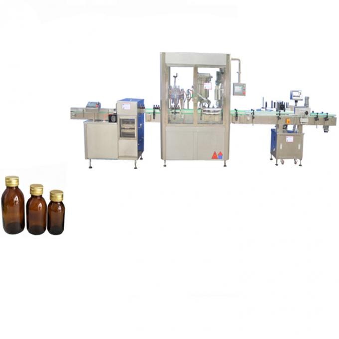 Piston Pump Automatic Liquid Filling Machine