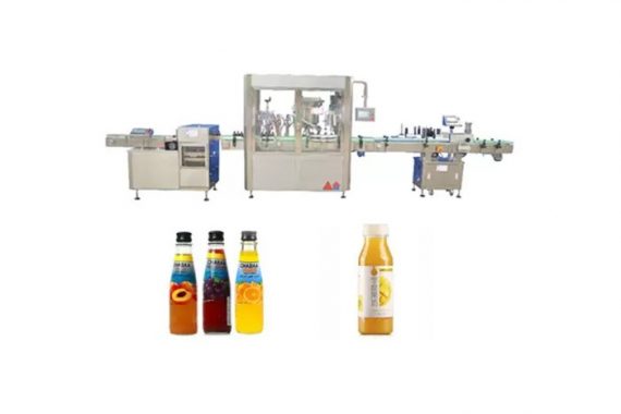 Piston Pump Automatic Liquid Filling Machine