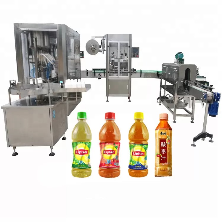 Screw Capping Head Automatic Liquid Filling Machine