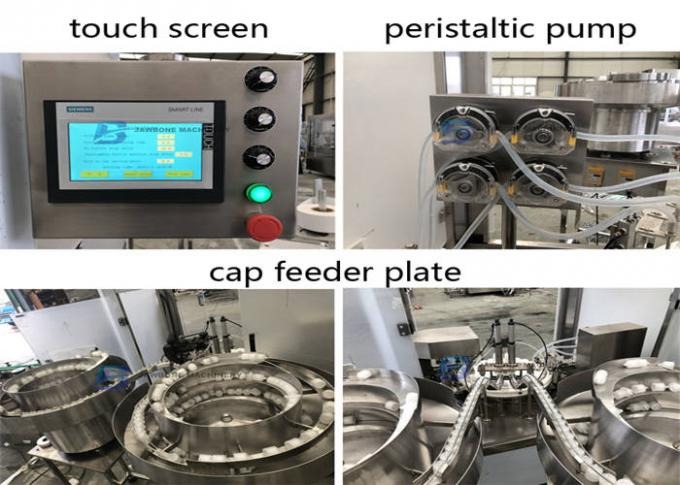 Siemens PLC Control Oil Bottle Filling Machine