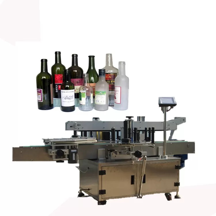Square Bottle Front And Back Labeling Machine
