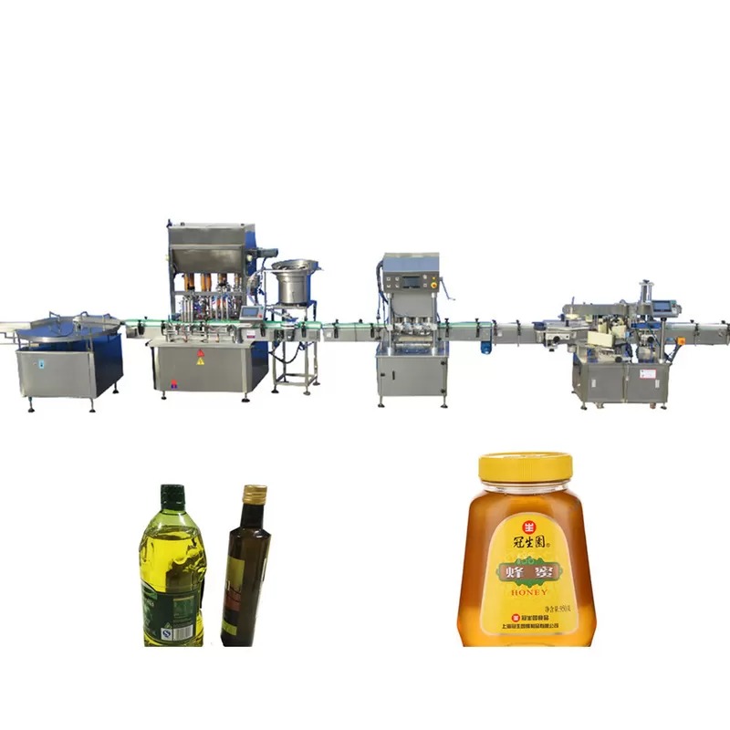 Stepping Motor Edible Oil Filling Machine