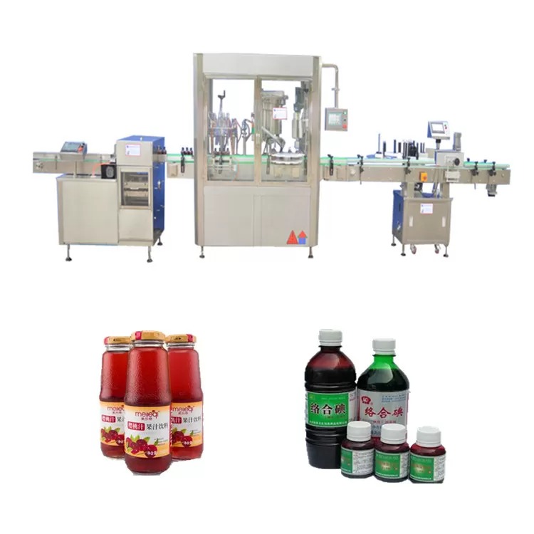 Touch Screen Automatic Liquid Filling Machine 50ml