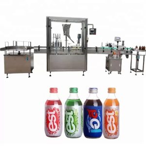 Touch Screen Bottle Filling Capping Machine