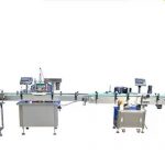 Touch Screen Nail Polish Filling Machine , Two Heads Glass Bottle Filling Machine