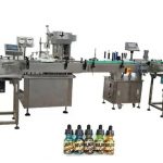 Two Heads Fully Automatic Bottle Filling Machines For 30ml Amber Bottles