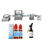 Touch Screen E liquid Filling Machine / Two Heads Glass Bottle Filling Machine