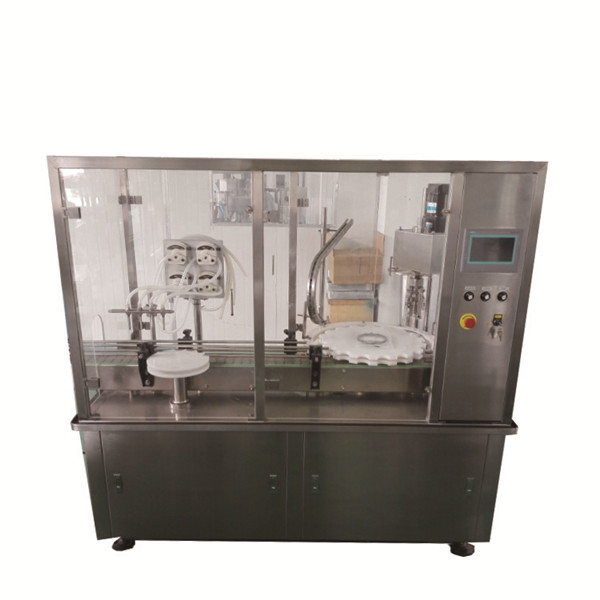 Vape Juice E-Cigarette Filling Stoppering Capping Machine