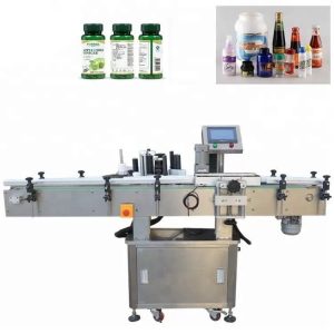 Vertical Stainless Steel Vial Labeling Machine