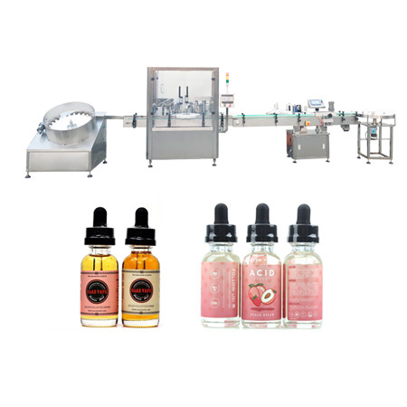 1-5L small liquid filling packer machine in bottle