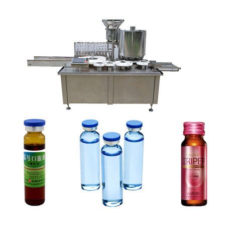 Automatic liquid filling line Electronic cigarette oil filling and capping machine Small bottle filling and capping machine