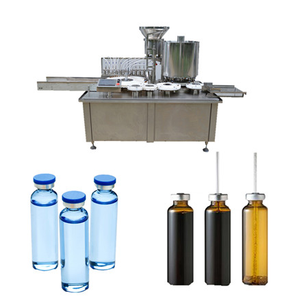 bottle filler capper labeler YB-YX4 5ml Essential Oil filling machine 4 oz with Glass Dropper Support Trade assurance order