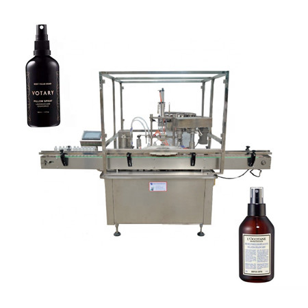 Dession automatic water juice oil bottle filling and packing machine