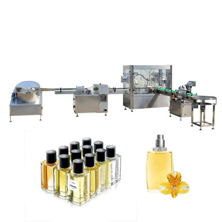 JB-P2 Full Automatic 10ml 30ml 50ml perfume masseage oil bottle filling machine, spray bottle filling capping machine