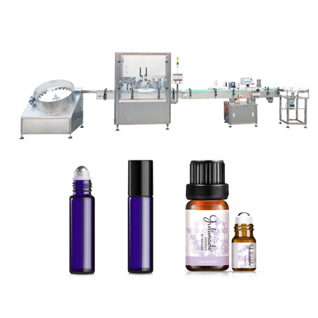 Small Plastic liquid bottle spray filling machine