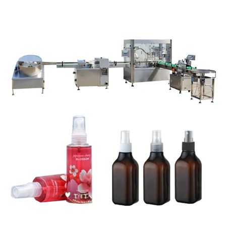 Automatic 100ML Chubby Gorilla Plastic Bottle Filling Machine E juice E smoke E Liquid Filler Capper Plant Price