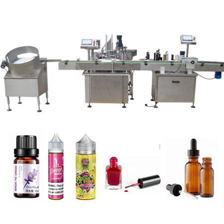 Filling Capping butter filling machine With High Speed bottle filling capping and labeling machine