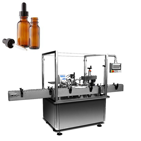 High Accurate Full Automatic Olive Oil Filling Capping Machine / Vial Filling Machine