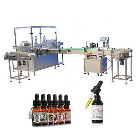 Automatic 10ml vial filling stoppering capping machine for bottle