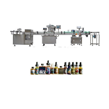 Beer Bottle Soft Drink Small Juice Liquid Soap Balm Eliquid Filling Machine Filler