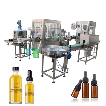 High Speed Level Control table top perfume essential oil nail polish food oil small automatic filling machine