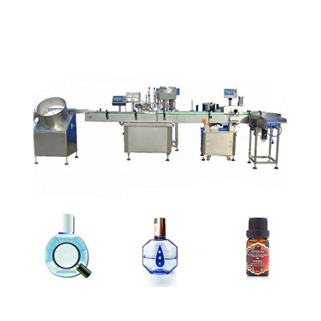 Factory Filling Equipment For E-liquid Electric Cigarette Liquid Essential Oil Filling Machine