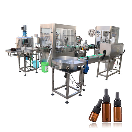 Automatic cosmetic filling machine with vial filling machine 30ml bottle filling machine with 50ml liquid filler