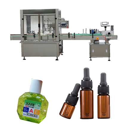 Automatic filling machine Glass bottle with rubber cap liquid syrup bottle rinsing Sterilizing filling capping machine
