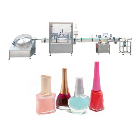 Auto nail polish essential oil e liquid cigarette syrup eyedrop glycerine medical wine filling machine