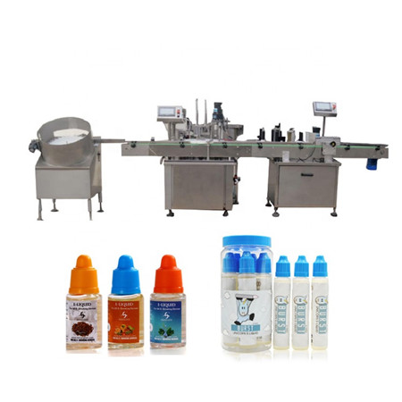 Automatic cosmetic filling machine with vial filling machine 30ml bottle filling machine with 50ml liquid filler