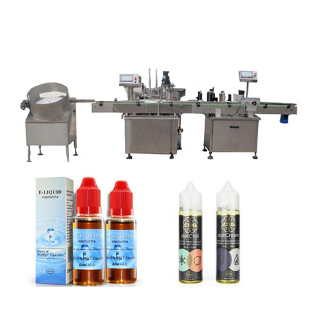 PLC control Pharmaceutical plastic ampoule filling and sealing machine for injection vial
