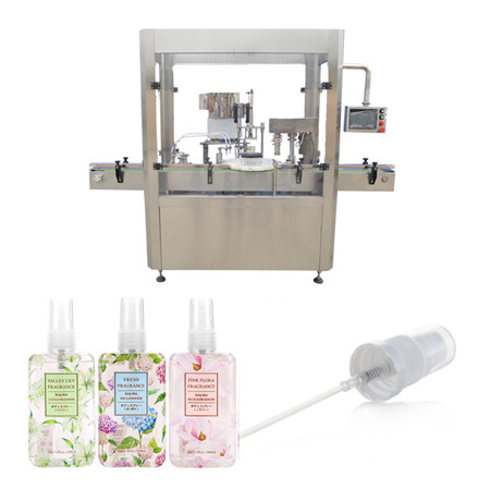 Wholesale sodium hypochlorite filling machine small-scale liquid small vial in stock
