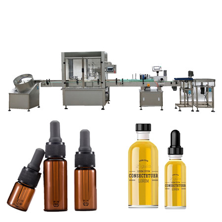 automatic 4 heads 10ml/30ml/50ml bottle filling machine