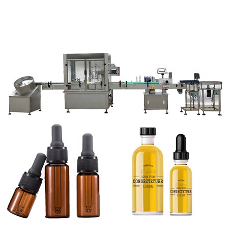 Automatic Pneumatic Small Bottle Liquid Oil Filling Machine And Lotion Oil Filler