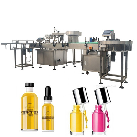 Mini glass bottle perfume filling machine